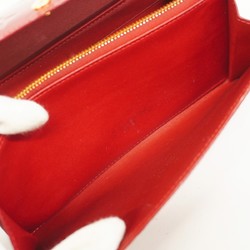 Louis Vuitton Long Wallet Vernis Portefeuille Sarah M93530 Pomme d'Amour Ladies