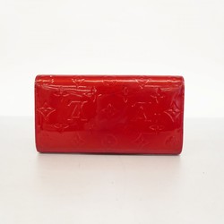 Louis Vuitton Long Wallet Vernis Portefeuille Sarah M93530 Pomme d'Amour Ladies