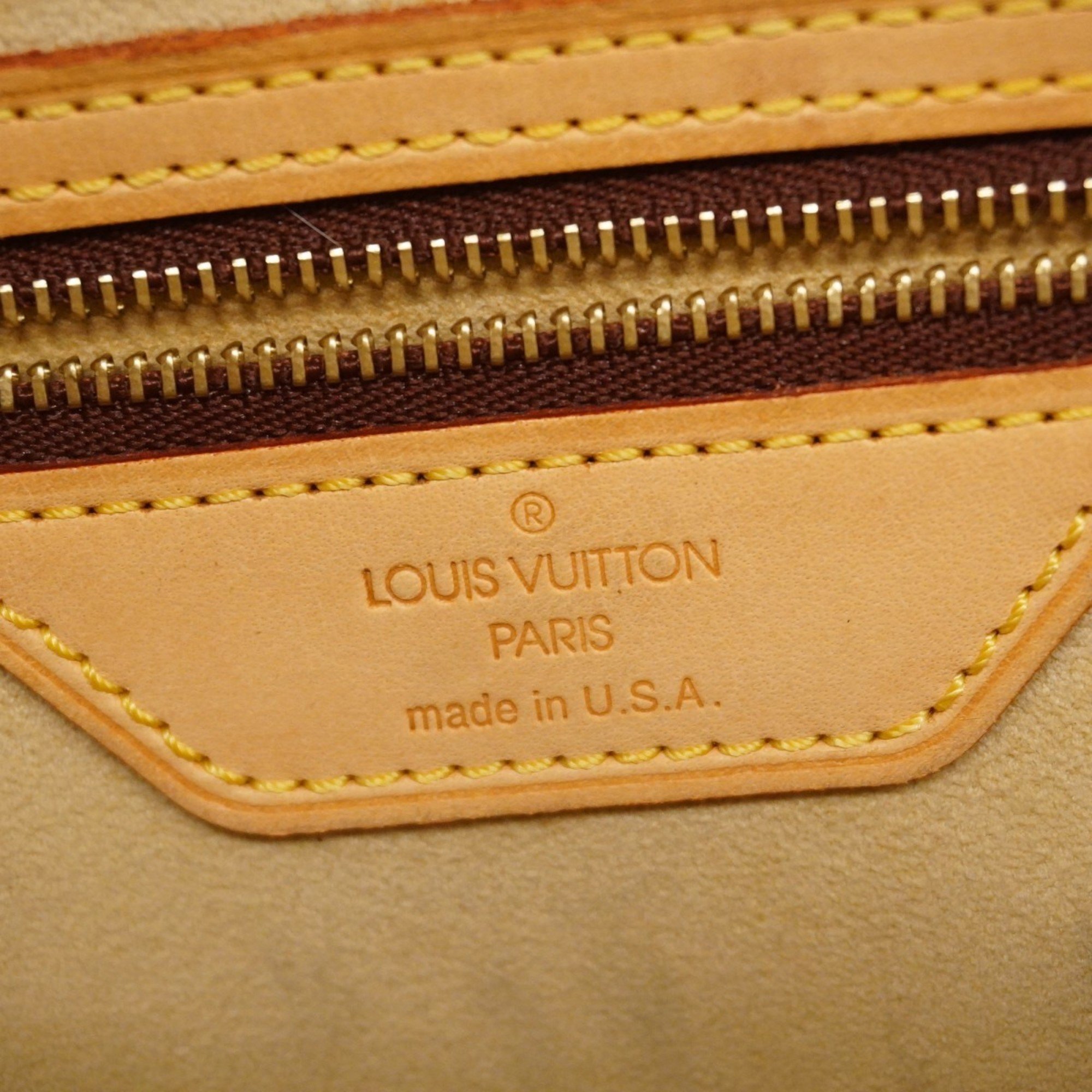 Louis Vuitton Shoulder Bag Monogram Babylon M51102 Brown Ladies