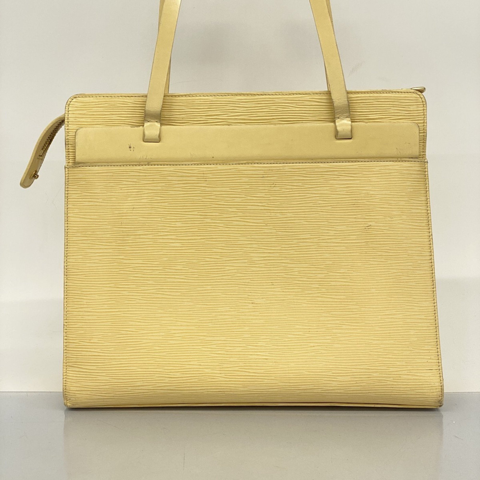 Louis Vuitton Tote Bag Epi Croisette PM M5249A Vanilla Ladies