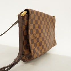 Louis Vuitton Shoulder Bag Damier Musette Tango Short Strap N51255 Brown Women's