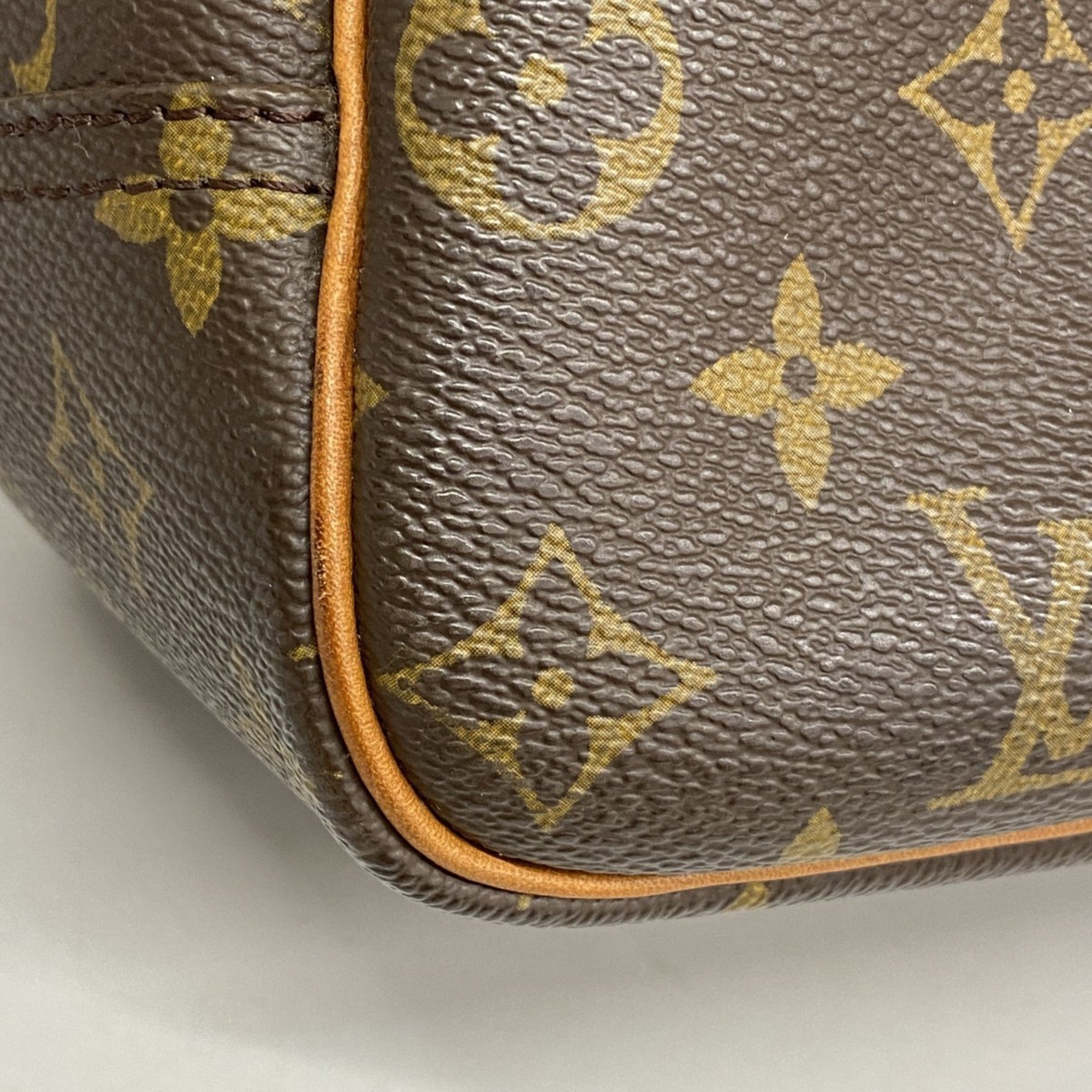 Louis Vuitton Handbag Monogram Deauville M47270 Brown Ladies