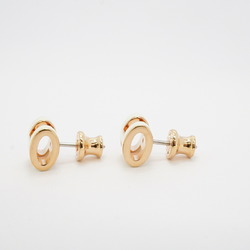 Hermes earrings Pop Ash GP plating white rose gold ladies