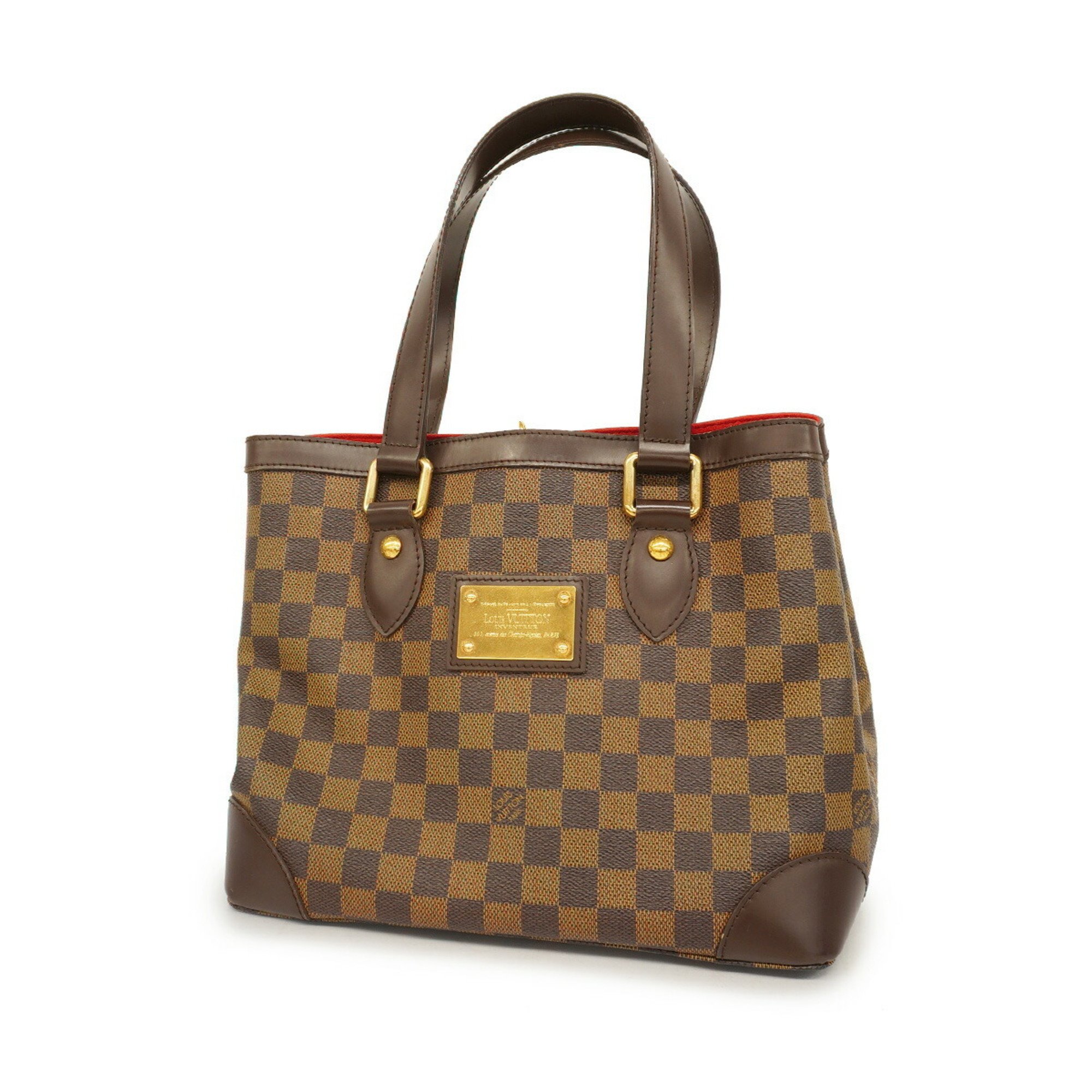 Louis Vuitton Tote Bag Damier Hampstead PM N51205 Ebene Women's