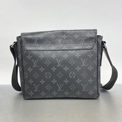 Louis Vuitton Shoulder Bag Monogram Eclipse District PMNV2 M45272 Black Grey Men's