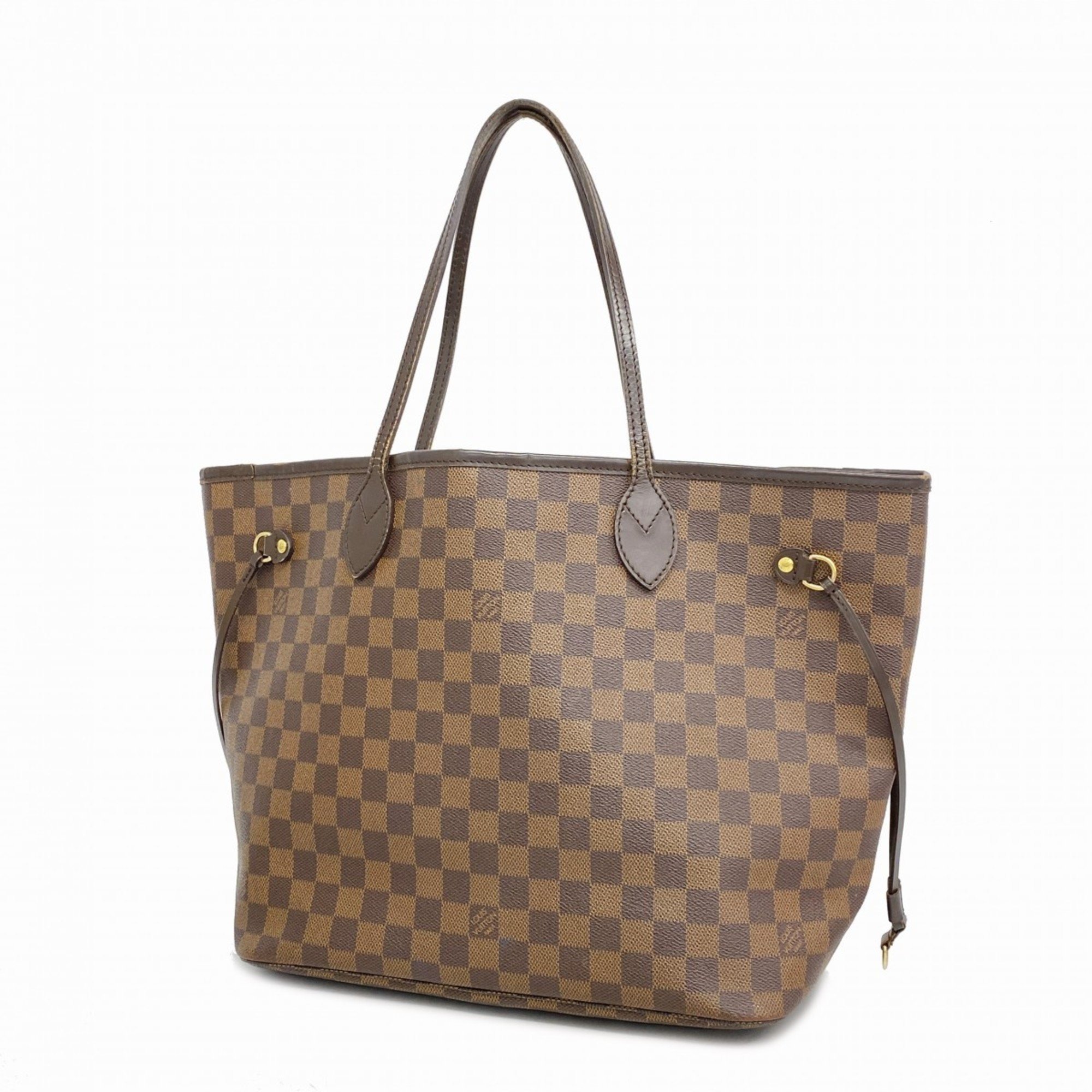 Louis Vuitton Tote Bag Damier Neverfull MM N51105 Ebene Women's