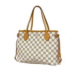 Louis Vuitton Tote Bag Damier Azur Neverfull PM N41362 White Women's