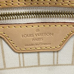 Louis Vuitton Tote Bag Damier Azur Neverfull PM N41362 White Women's