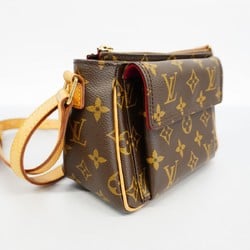 Louis Vuitton Shoulder Bag Monogram Vivacite PM M51165 Brown Women's