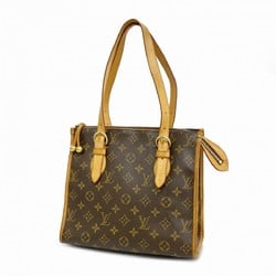 Louis Vuitton Tote Bag Monogram Popincourt M40007 Brown Ladies