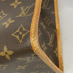 Louis Vuitton Tote Bag Monogram Popincourt M40007 Brown Ladies