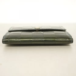 Louis Vuitton Wallet/Coin Case Damier Vernis Ludlow M92136 Khaki Women's