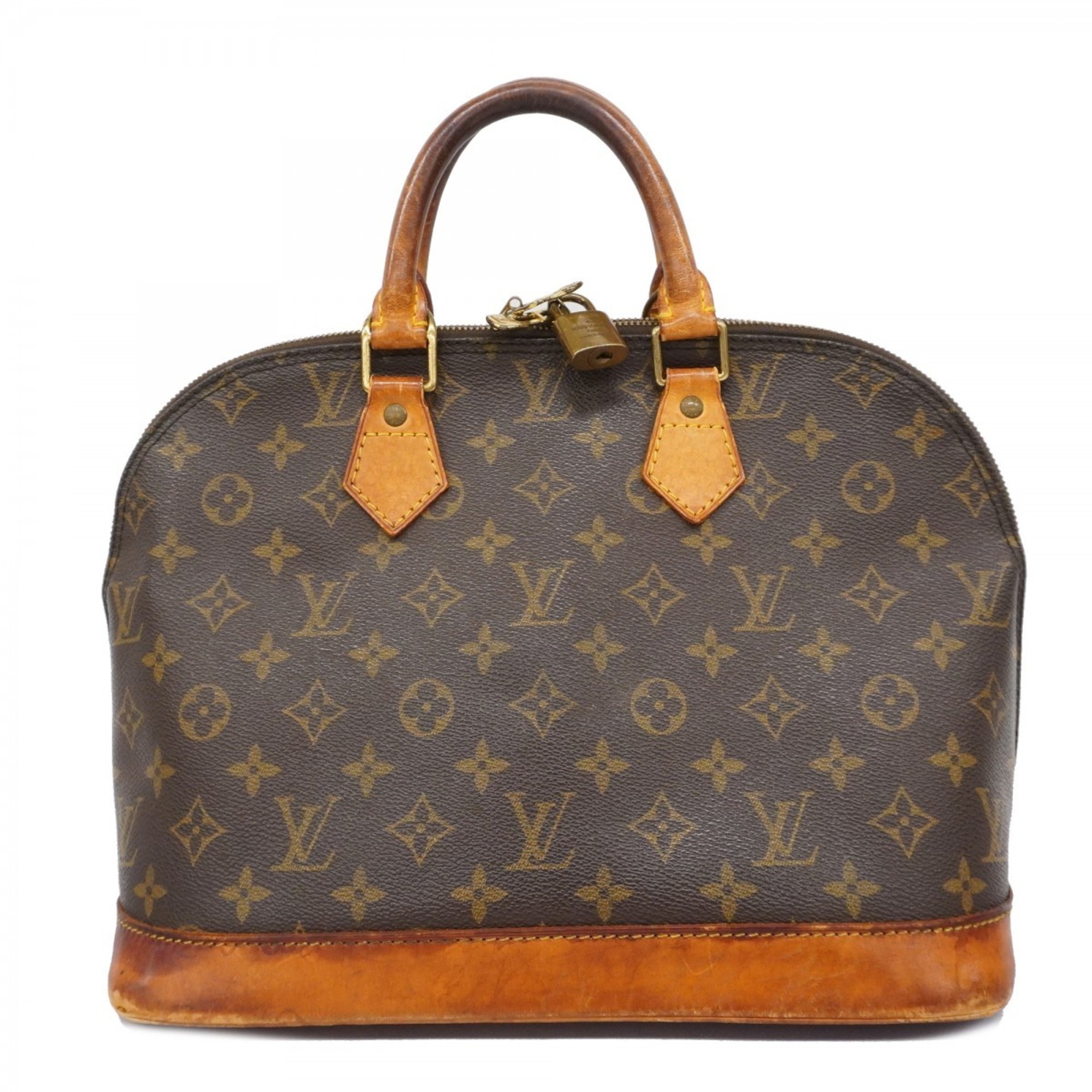 Louis Vuitton handbag Monogram Alma M51130 brown ladies