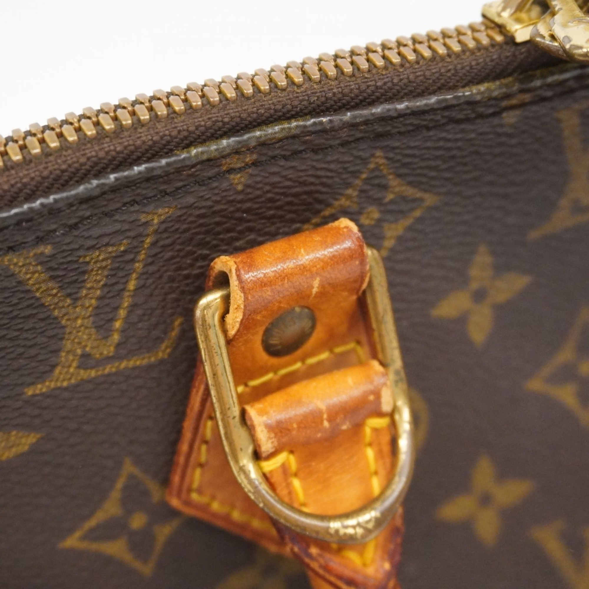 Louis Vuitton handbag Monogram Alma M51130 brown ladies