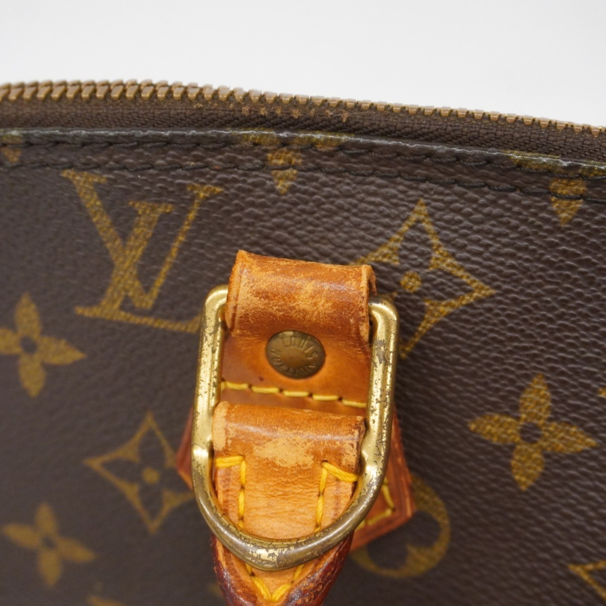 Louis Vuitton handbag Monogram Alma M51130 brown ladies