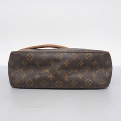 Louis Vuitton Shoulder Bag Monogram Looping GM M51145 Brown Ladies