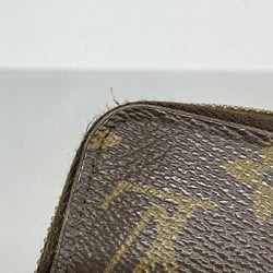 Louis Vuitton Long Wallet Monogram Zippy M60017 Brown Men's Women's