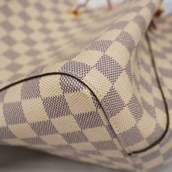 Louis Vuitton Shoulder Bag Damier Azur NeoNoe N40152 White Audrose Ladies