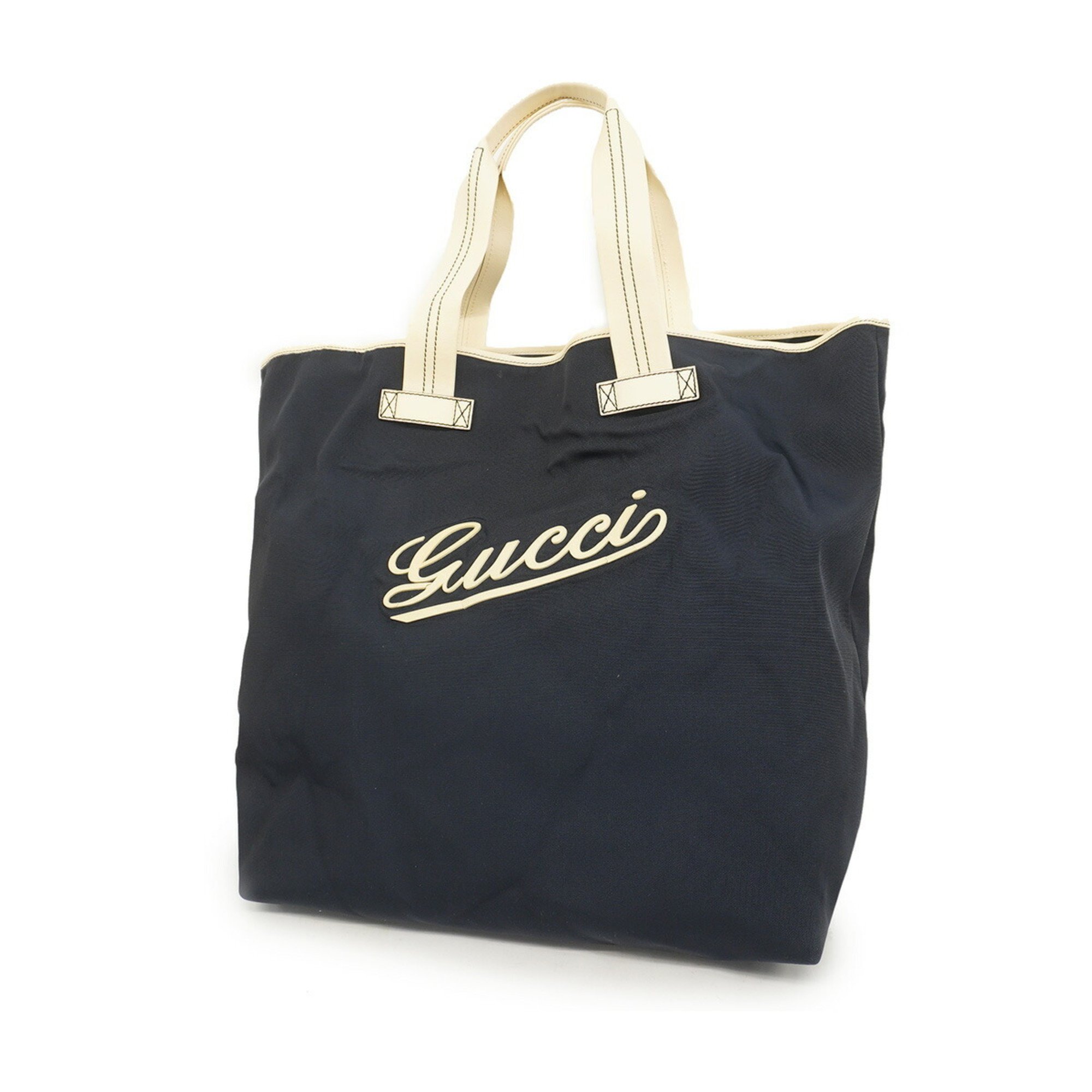 Gucci Tote Bag 170604 Nylon Black Women's