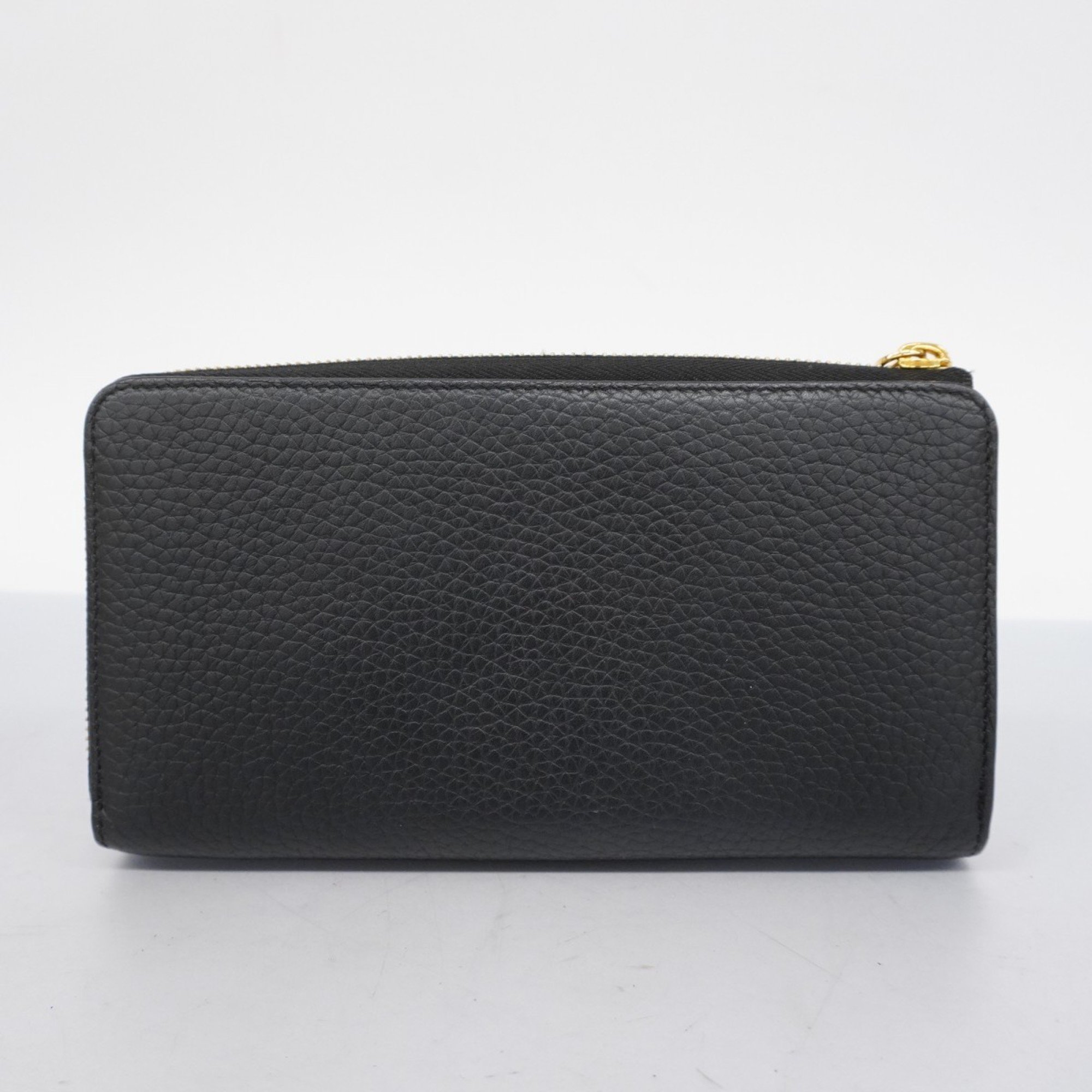 Louis Vuitton Long Wallet Portefeuille Comet M63102 Black Ladies