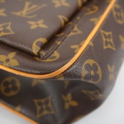 Louis Vuitton Shoulder Bag Monogram Multiplicite M51162 Brown Ladies