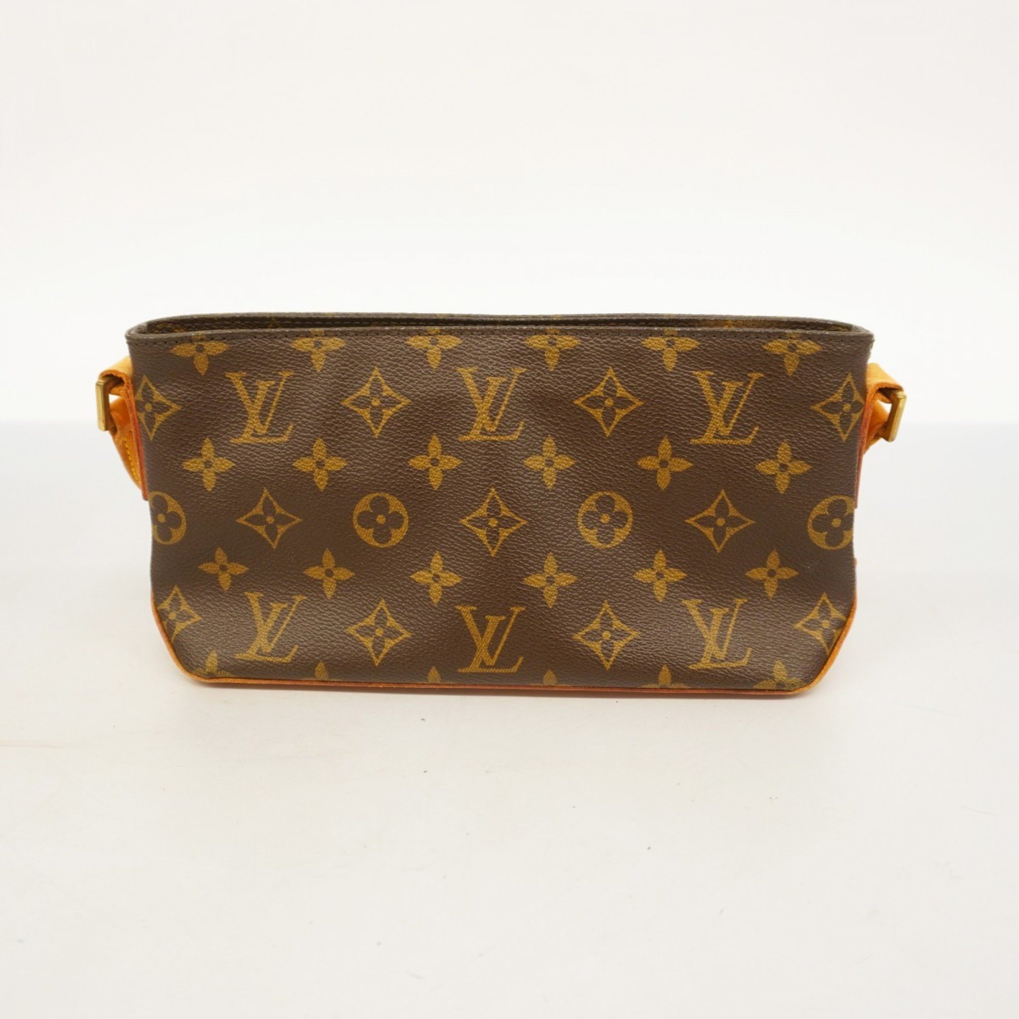 Louis Vuitton Shoulder Bag Monogram Trotter M51240 Brown Ladies