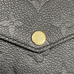 Louis Vuitton Shoulder Wallet Monogram Empreinte Pochette Felicie M64064 Black Women's