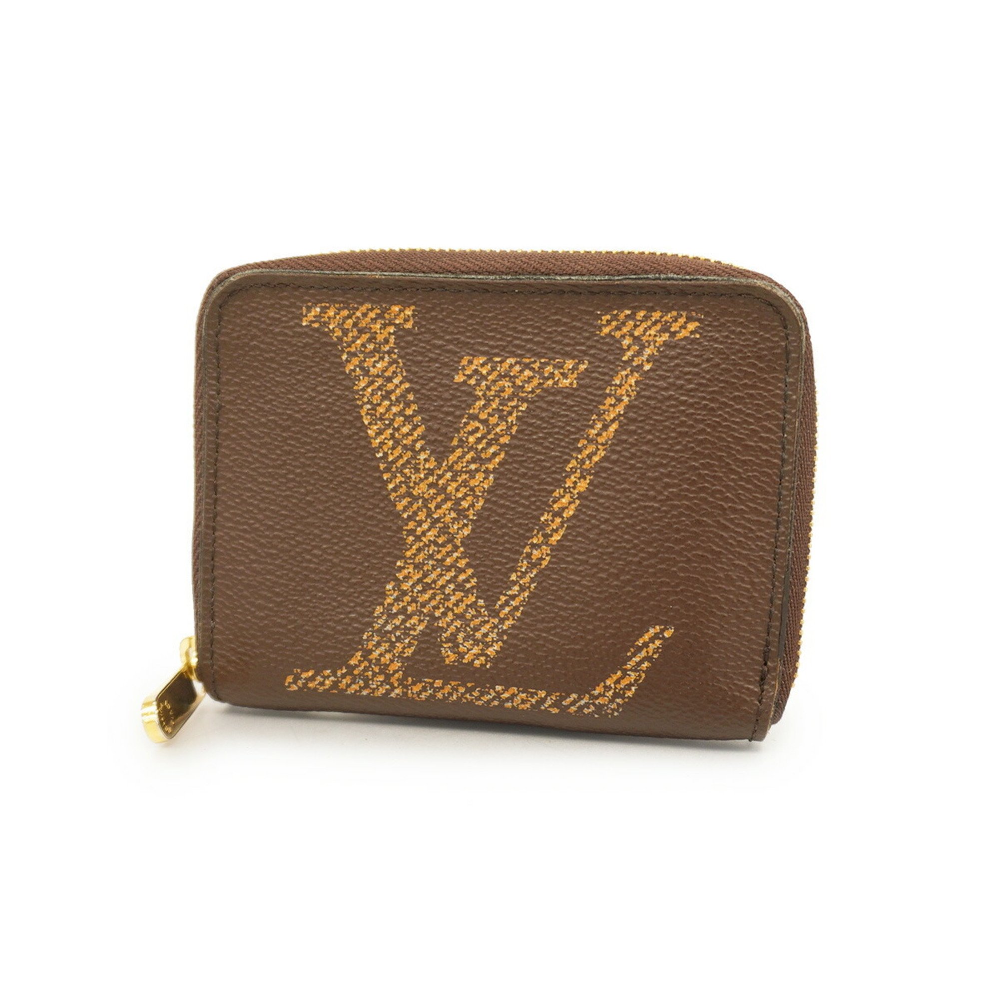 Louis Vuitton Wallets & Coin Cases Monogram Giant Zippy Purse M69354 Brown Men's Women's