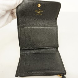 Louis Vuitton Tri-fold Wallet Monogram Empreinte Portefeuille Pont Neuf Compact M62184 Black Noir Ladies