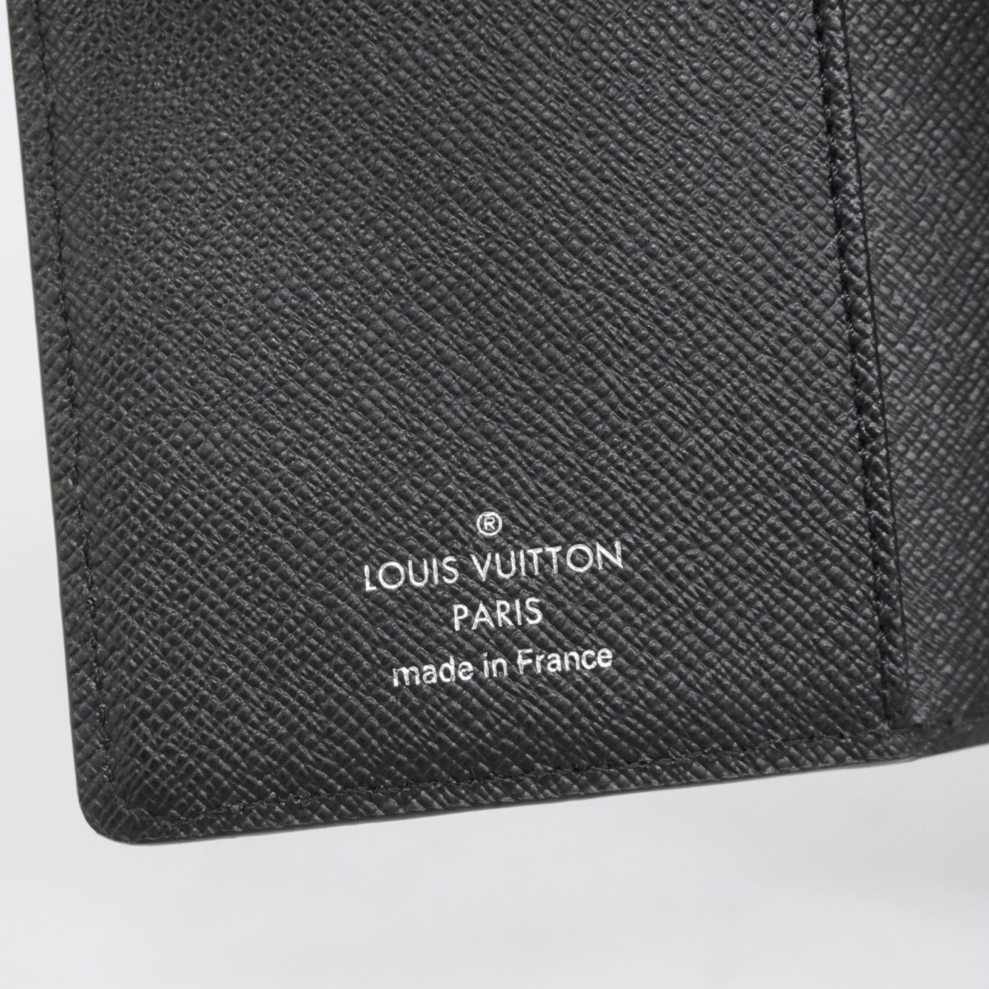 Louis Vuitton Notebook Cover Epi Agenda PM R20052 Noir Men's Women's