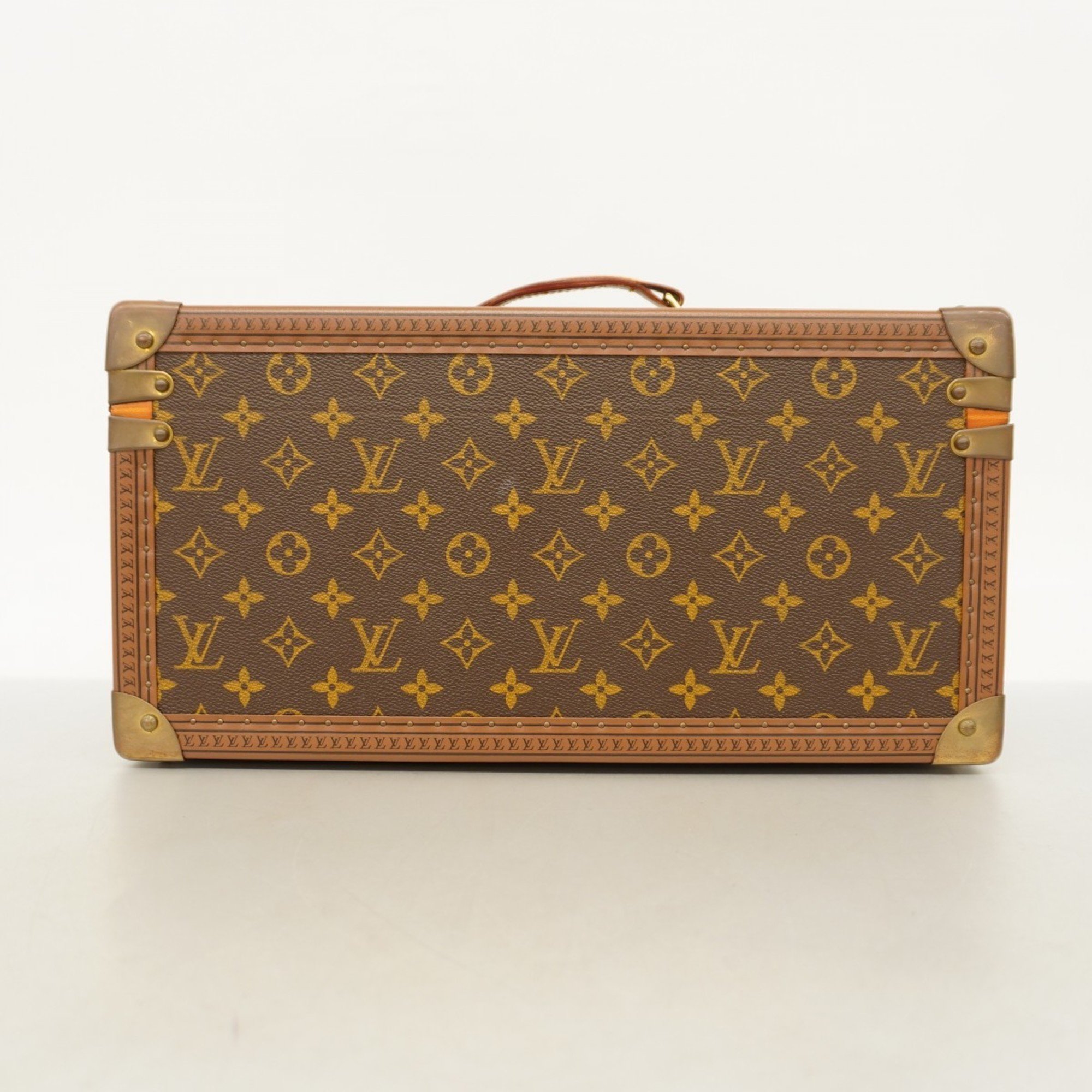 Louis Vuitton Makeup Box Monogram Boite Bouteille M21822 Brown Men's Women's