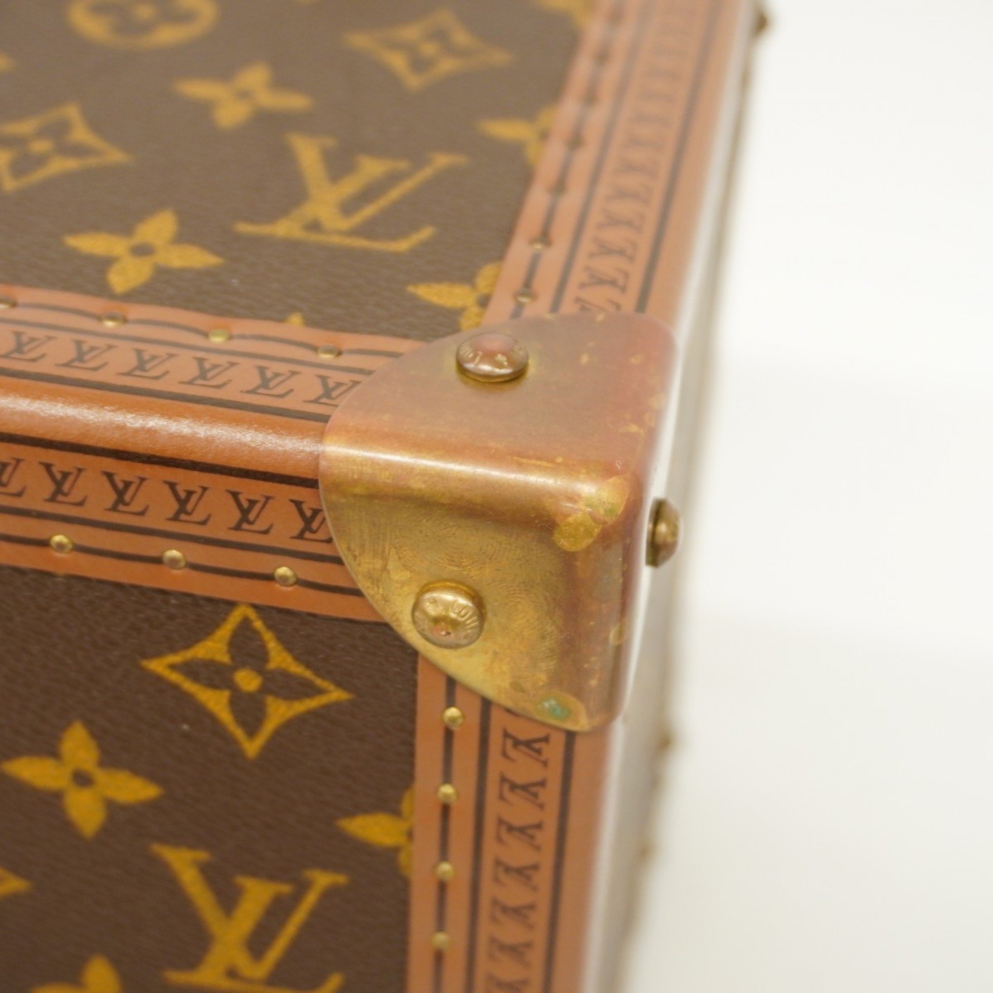 Louis Vuitton Makeup Box Monogram Boite Bouteille M21822 Brown Men's Women's