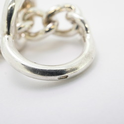 Hermes Ring Croisette Silver 925 Size 9 Ladies