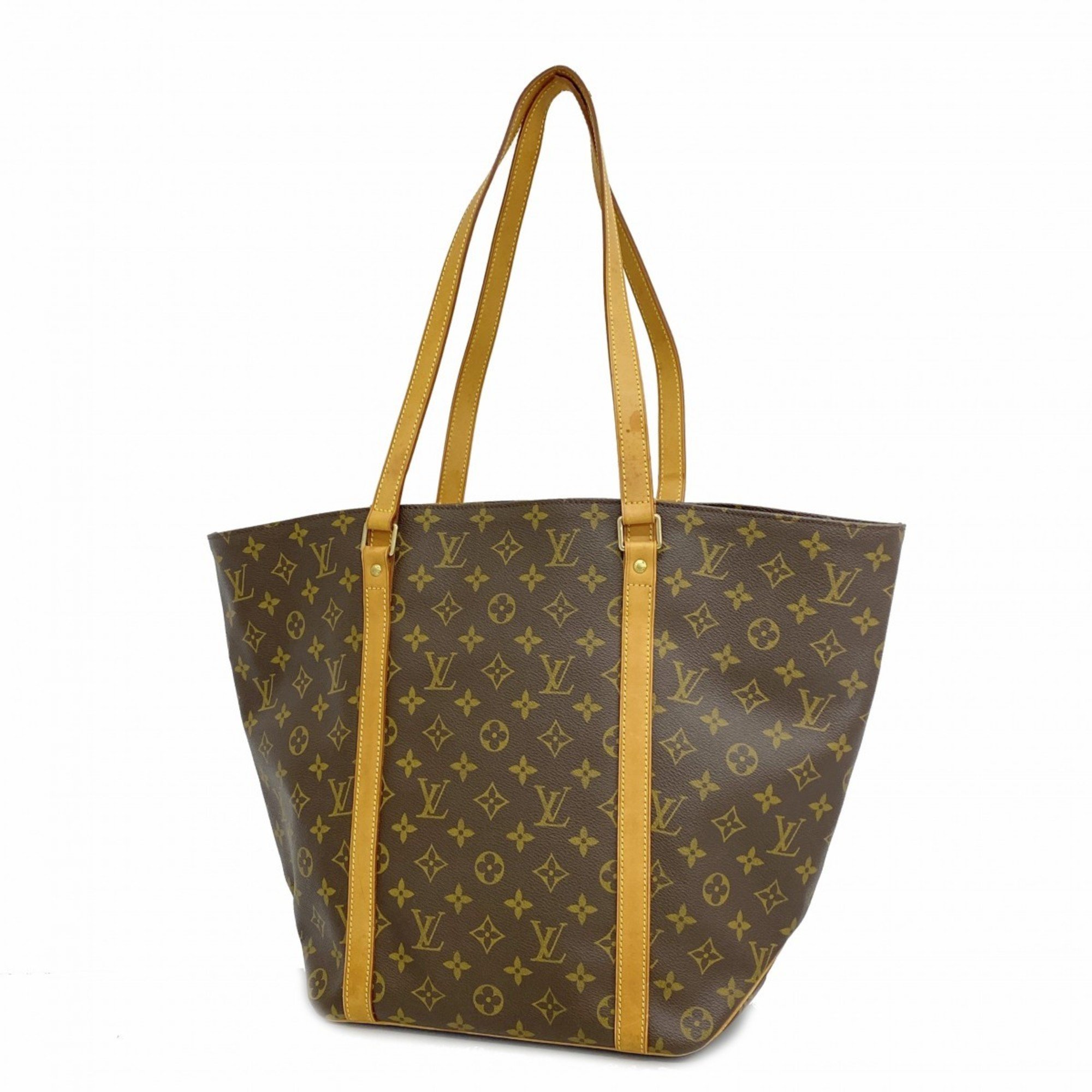 Louis Vuitton Tote Bag Monogram Sac M51108 Brown Women's