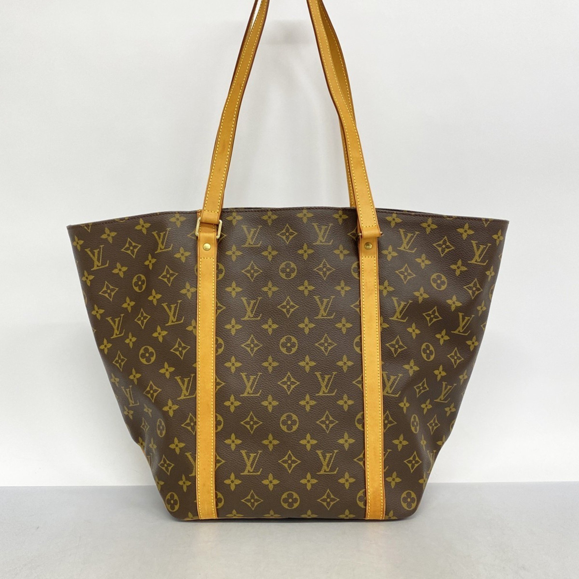 Louis Vuitton Tote Bag Monogram Sac M51108 Brown Women's