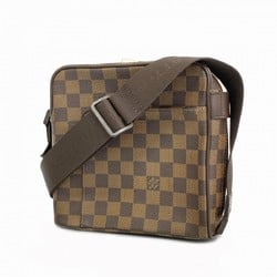 Louis Vuitton Shoulder Bag Damier Olaf PM N41442 Brown Women's