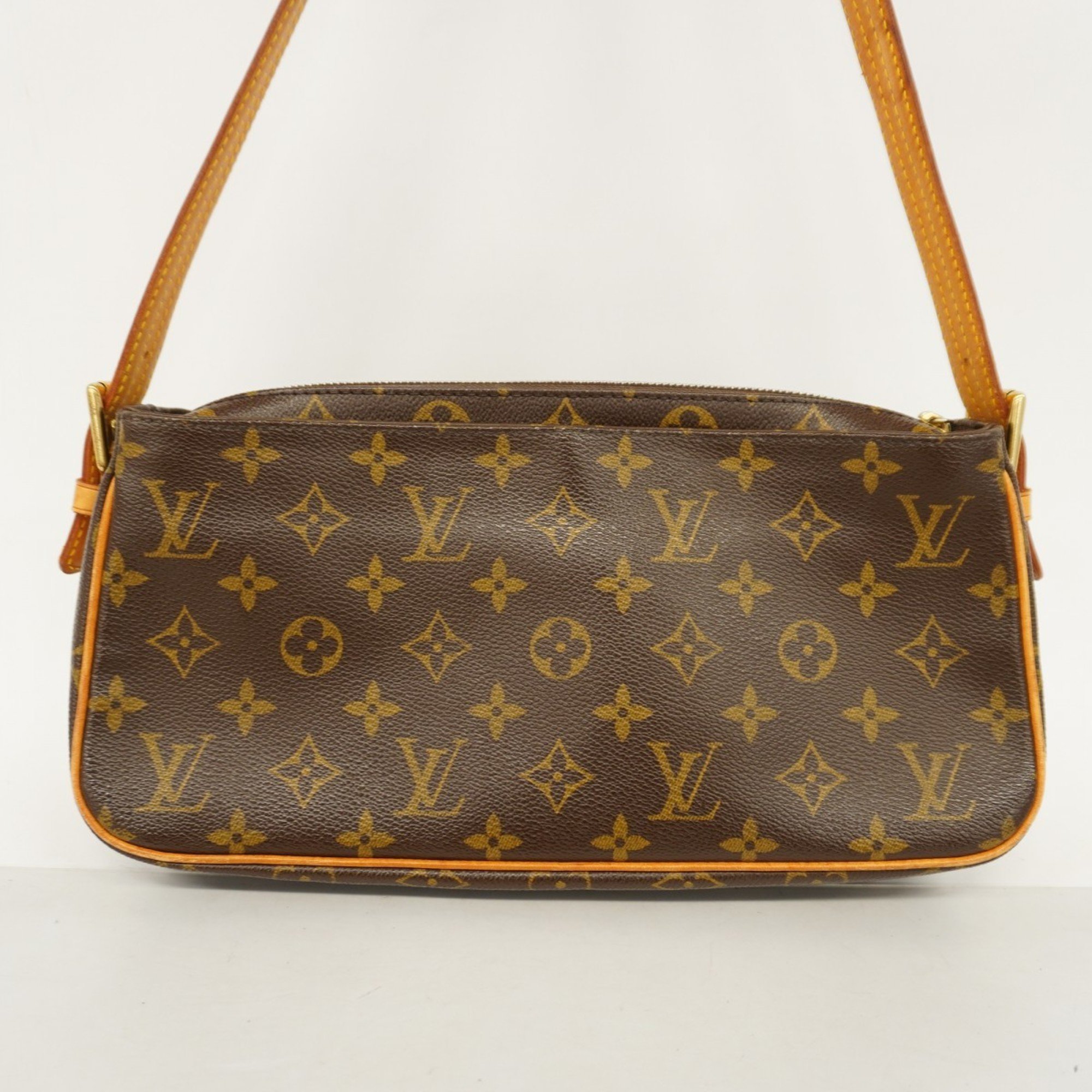 Louis Vuitton Shoulder Bag Monogram Vivacite MM M51164 Brown Women's