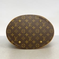 Louis Vuitton Tote Bag Monogram Bucket GM M42236 Brown Women's