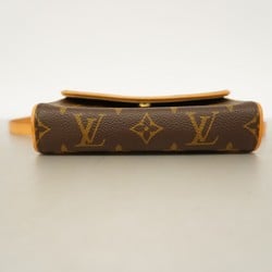 Louis Vuitton Waist Bag Monogram Pochette Florentine M51855 Brown Women's