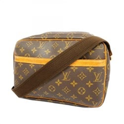 Louis Vuitton Shoulder Bag Monogram Reporter PM M45254 Brown Ladies