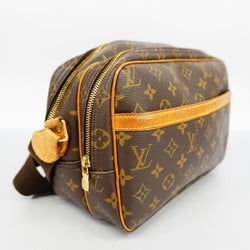 Louis Vuitton Shoulder Bag Monogram Reporter PM M45254 Brown Ladies