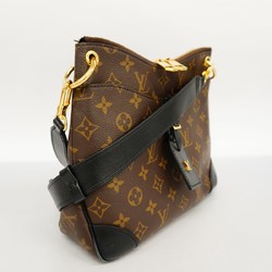 Louis Vuitton Shoulder Bag Monogram Odeon NMPM M45353 Brown Black Ladies