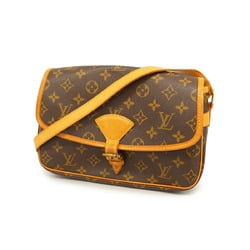 Louis Vuitton Shoulder Bag Monogram Sologne M42250 Brown Ladies