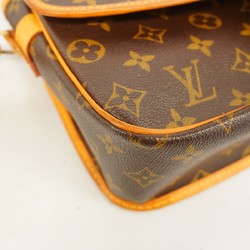 Louis Vuitton Shoulder Bag Monogram Sologne M42250 Brown Ladies