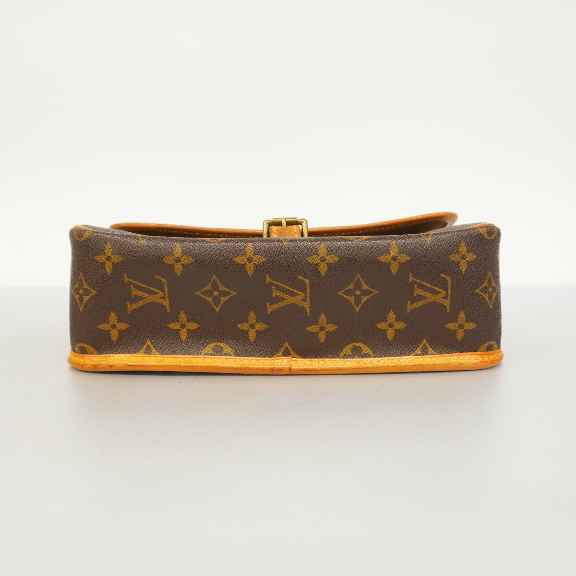 Louis Vuitton Shoulder Bag Monogram Sologne M42250 Brown Ladies