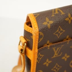 Louis Vuitton Shoulder Bag Monogram Sologne M42250 Brown Ladies