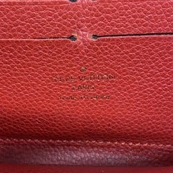 Louis Vuitton Long Wallet Monogram Empreinte Zippy M63691 Scarlet Ladies