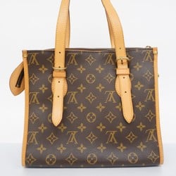 Louis Vuitton Tote Bag Monogram Popincourt M40007 Brown Ladies