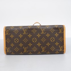 Louis Vuitton Tote Bag Monogram Popincourt M40007 Brown Ladies