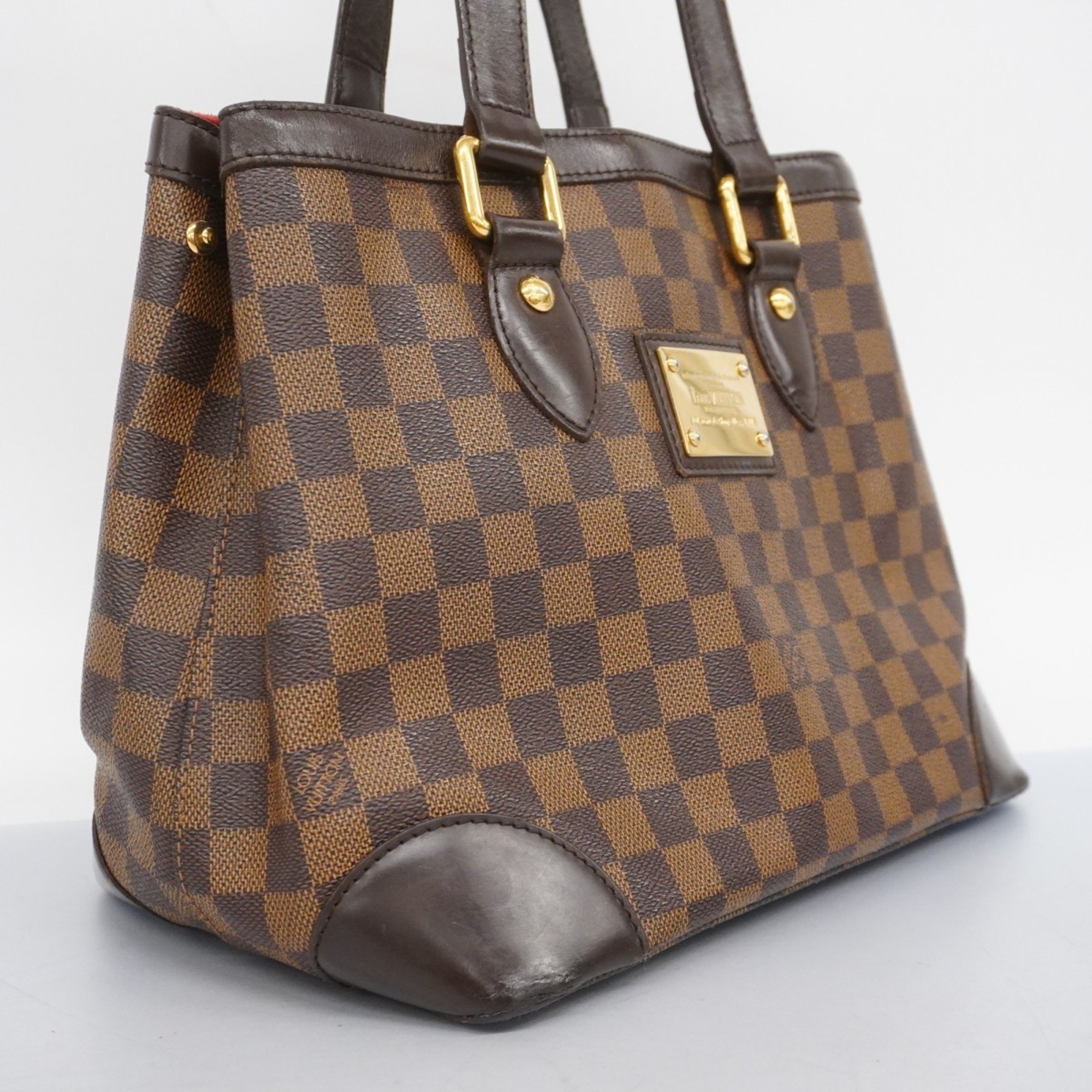 Louis Vuitton Tote Bag Damier Hampstead PM N51205 Brown Women's